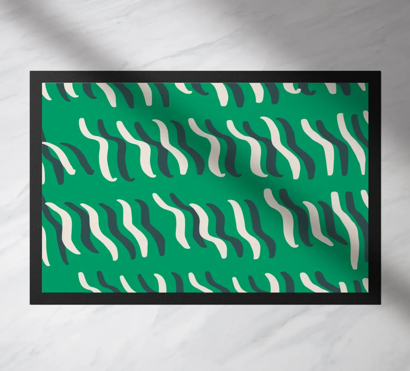 Ripple pattern 02 doormat by Little Dean