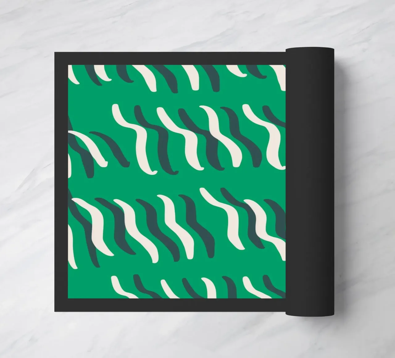 Ripple pattern 02 doormat by Little Dean