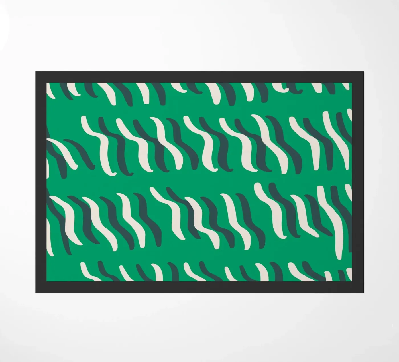 Ripple pattern 02 doormat by Little Dean