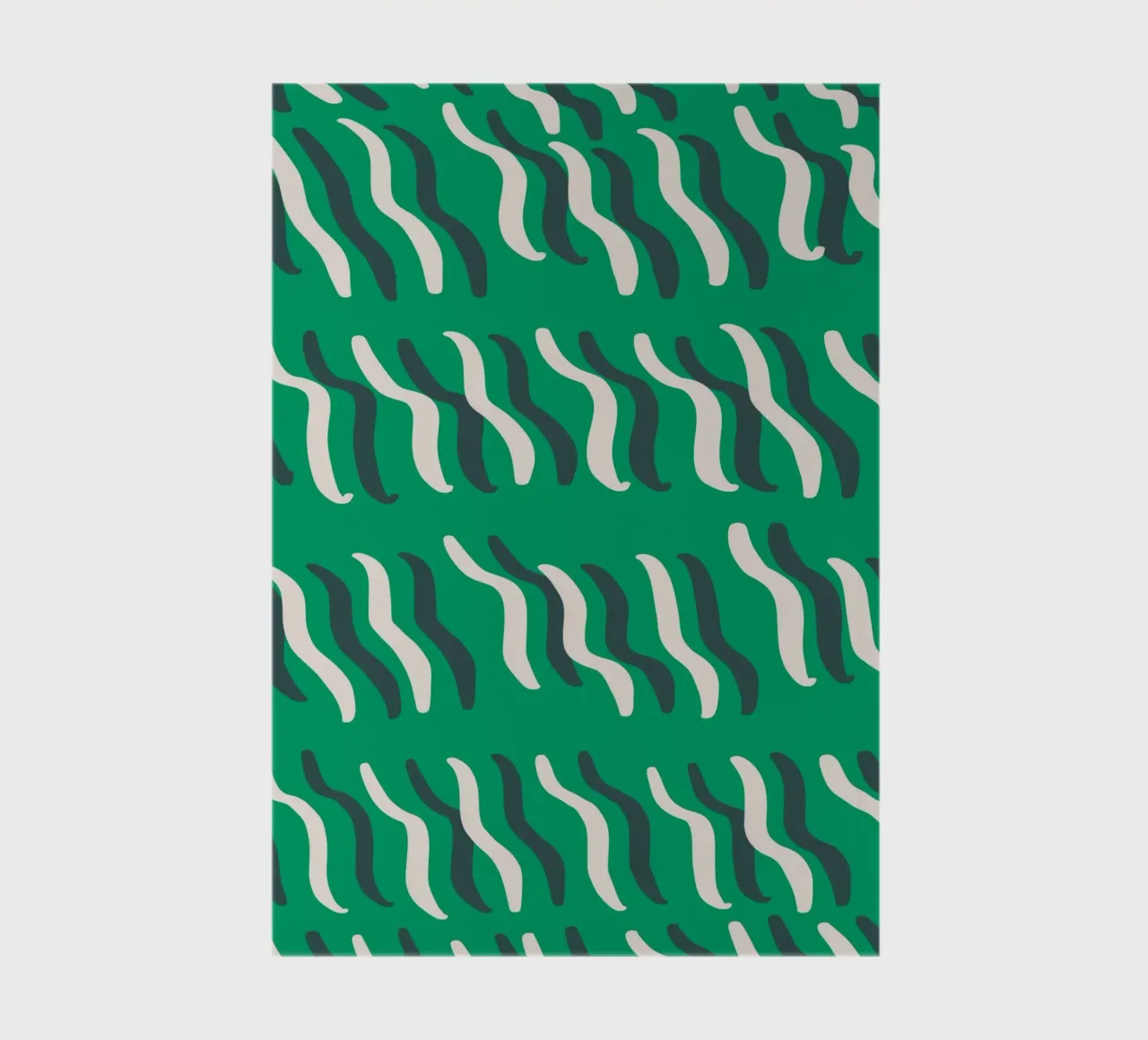Ripple pattern 02 notebook by Little Dean