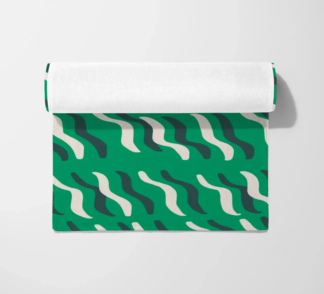 Motivo dell'ondulazione 02 telo mare da Little Dean