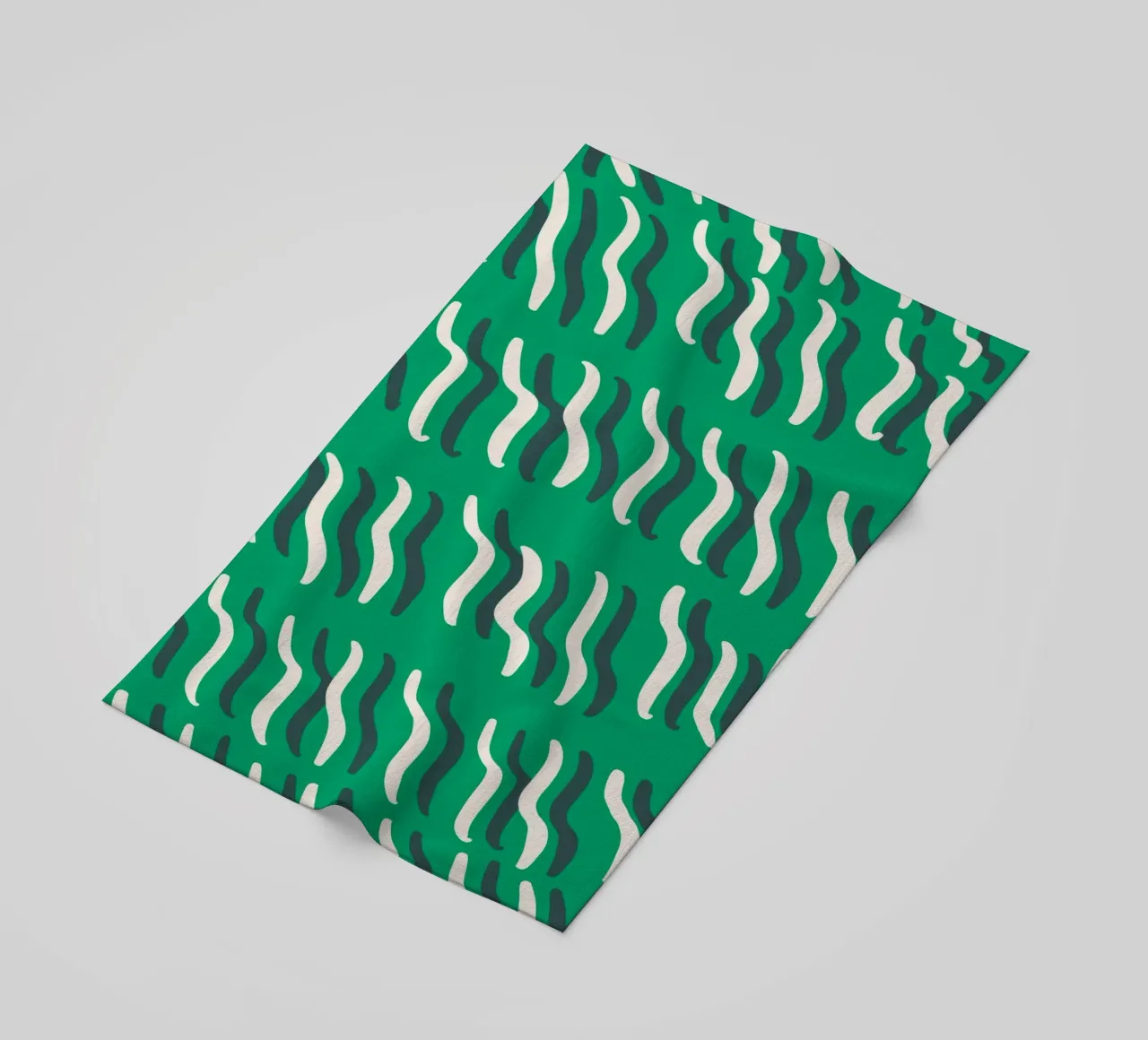 Motivo dell'ondulazione 02 telo mare da Little Dean