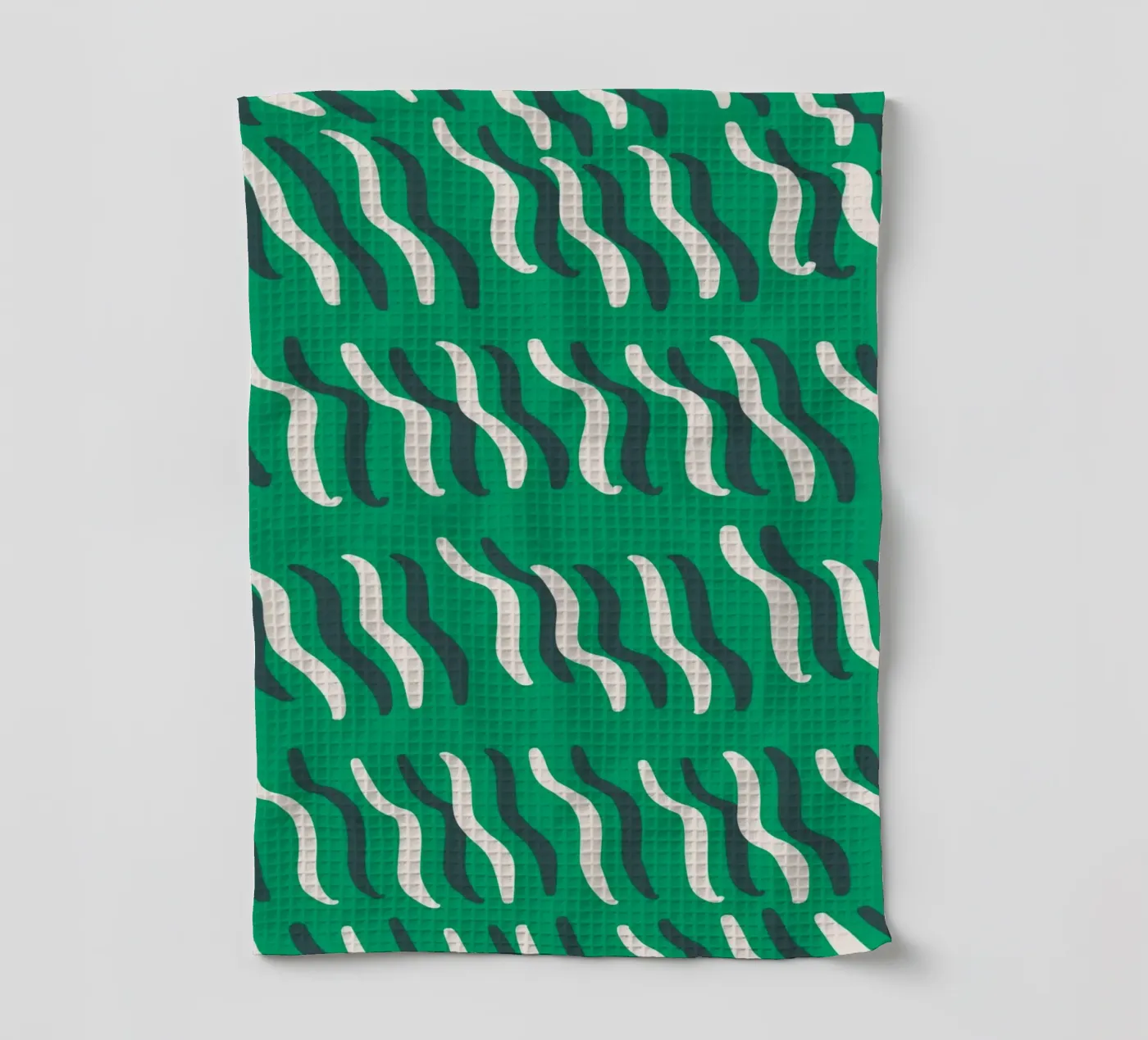 Ripple pattern 02 tea towel by Little Dean