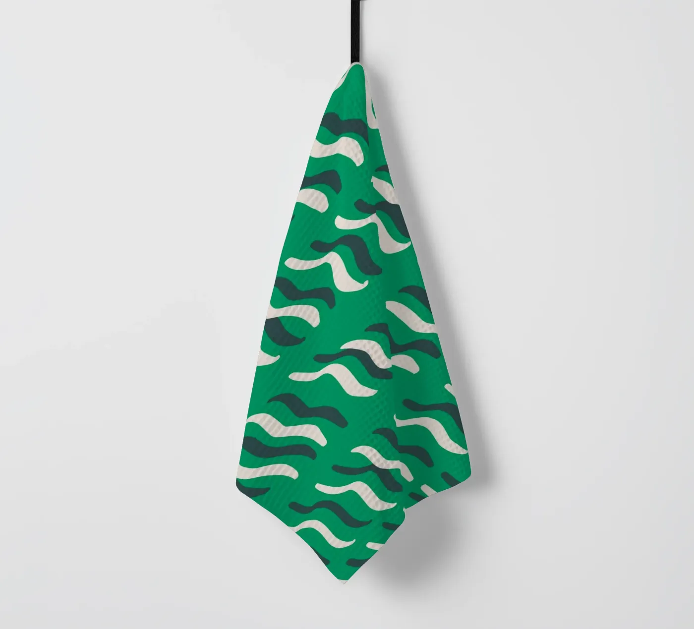 Ripple pattern 02 tea towel by Little Dean