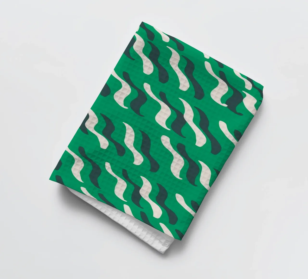 Ripple pattern 02 tea towel by Little Dean