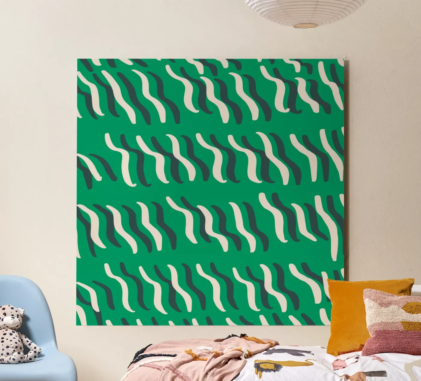 Ripple pattern 02 alu-dibond by Little Dean