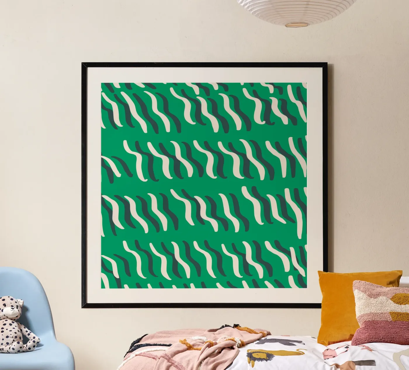Ripple pattern 02 poster by Little Dean