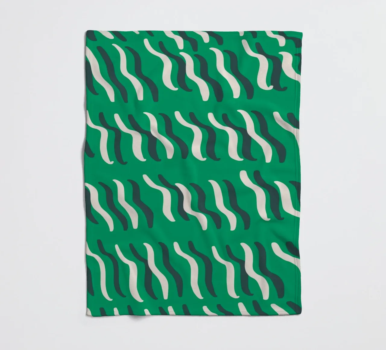 Ripple pattern 02 fleecedeken van Little Dean