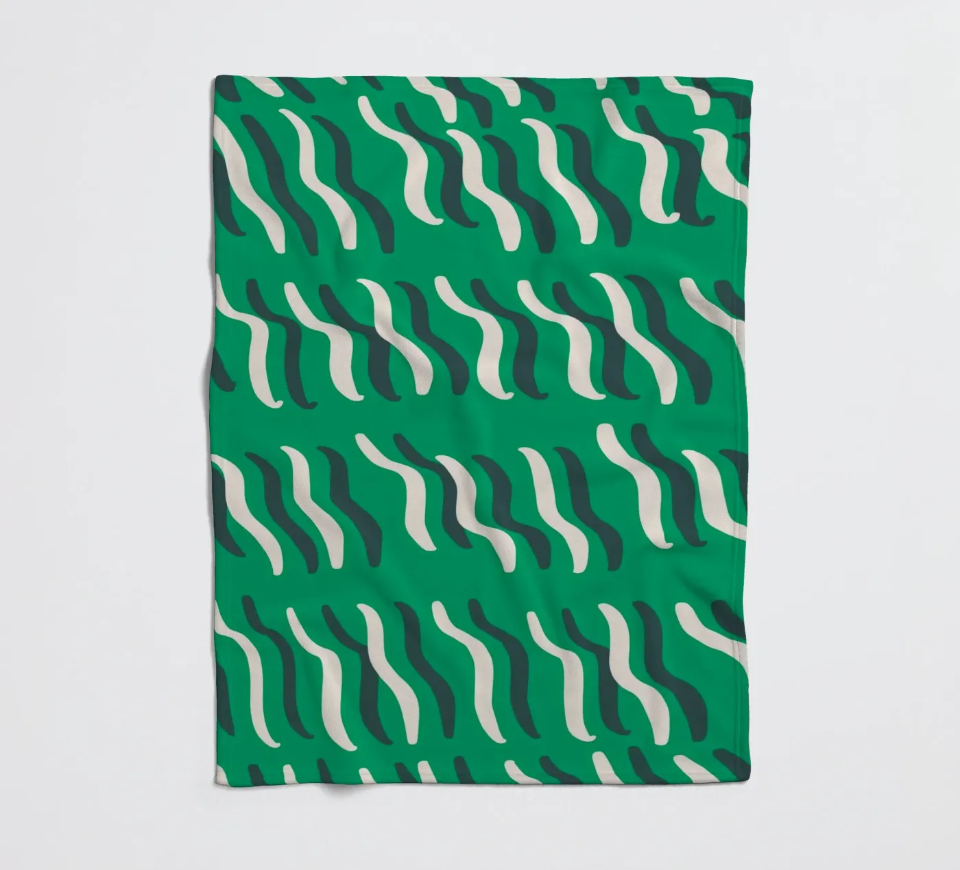 Motivo dell'ondulazione 02 coperta in pile da Little Dean