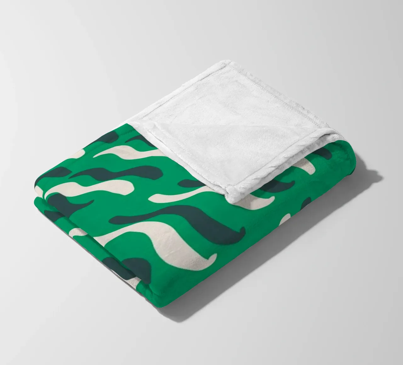 Ripple pattern 02 fleecedeken van Little Dean