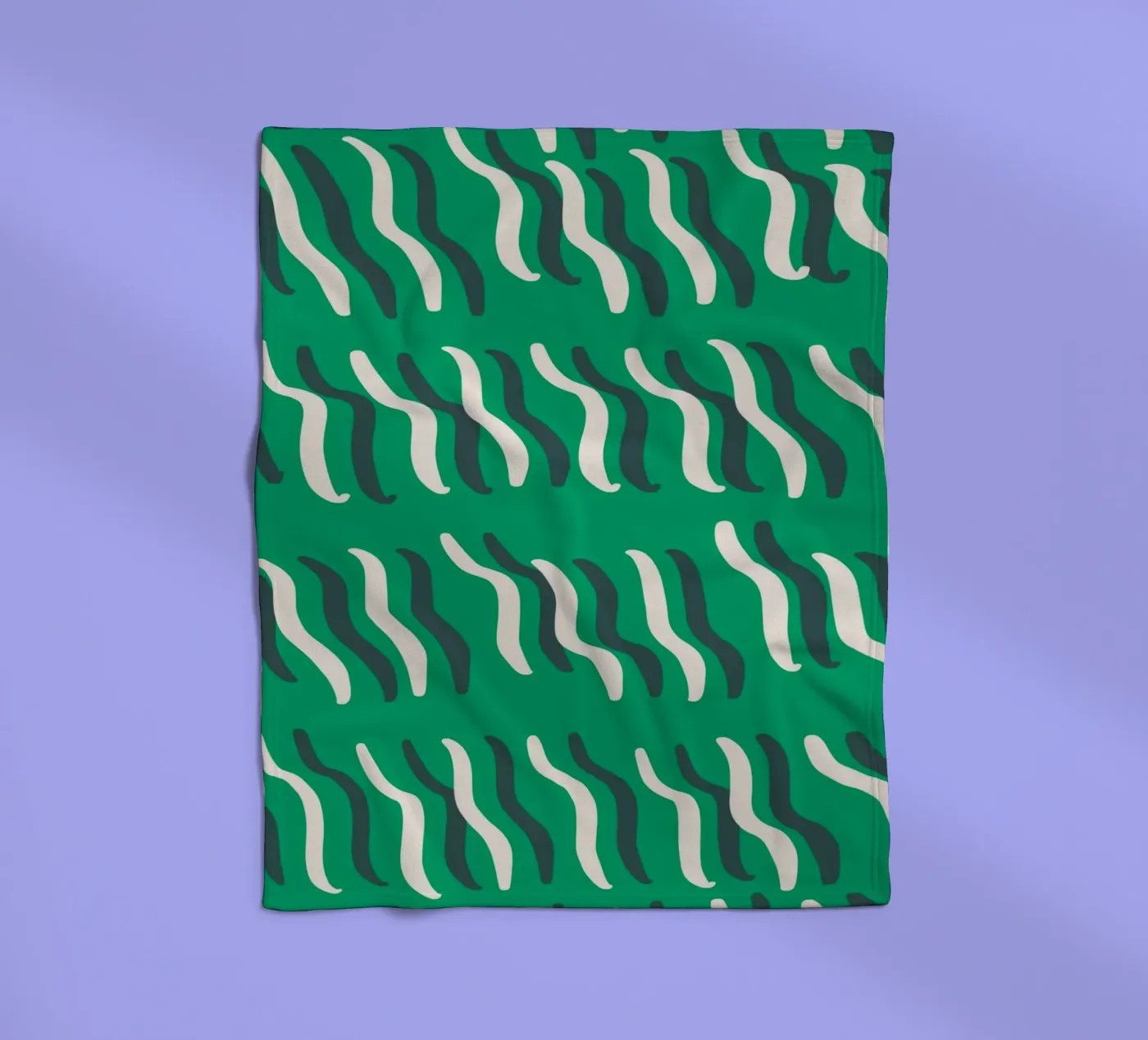 Motivo dell'ondulazione 02 coperta in pile da Little Dean