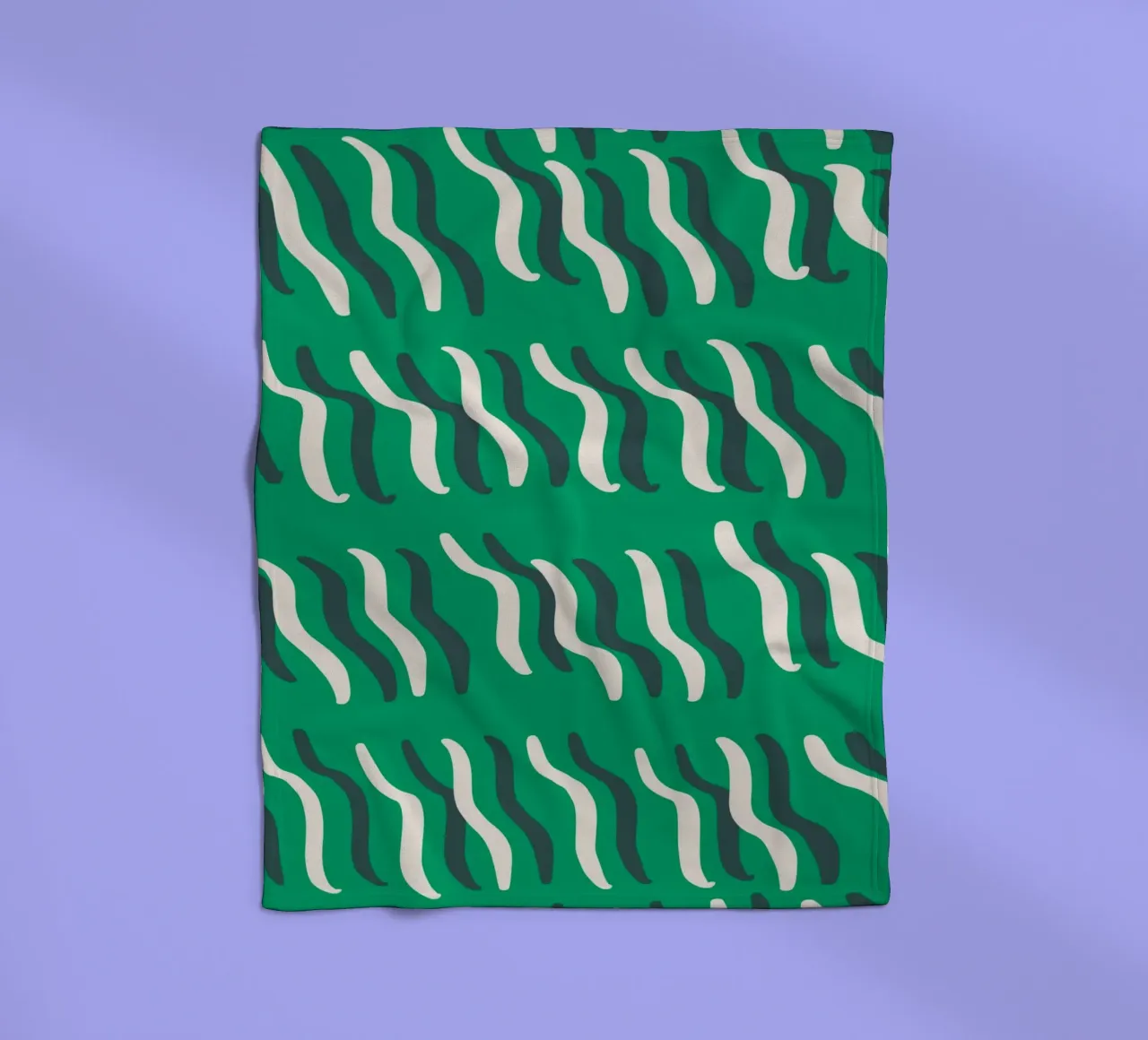 Ripple pattern 02 fleecedeken van Little Dean