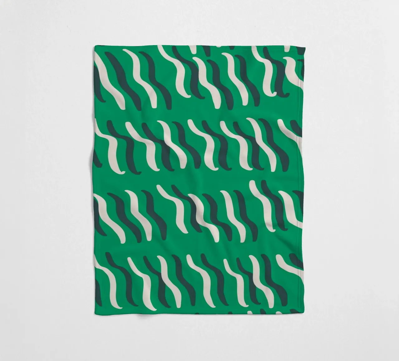 Ripple pattern 02 fleecedeken van Little Dean