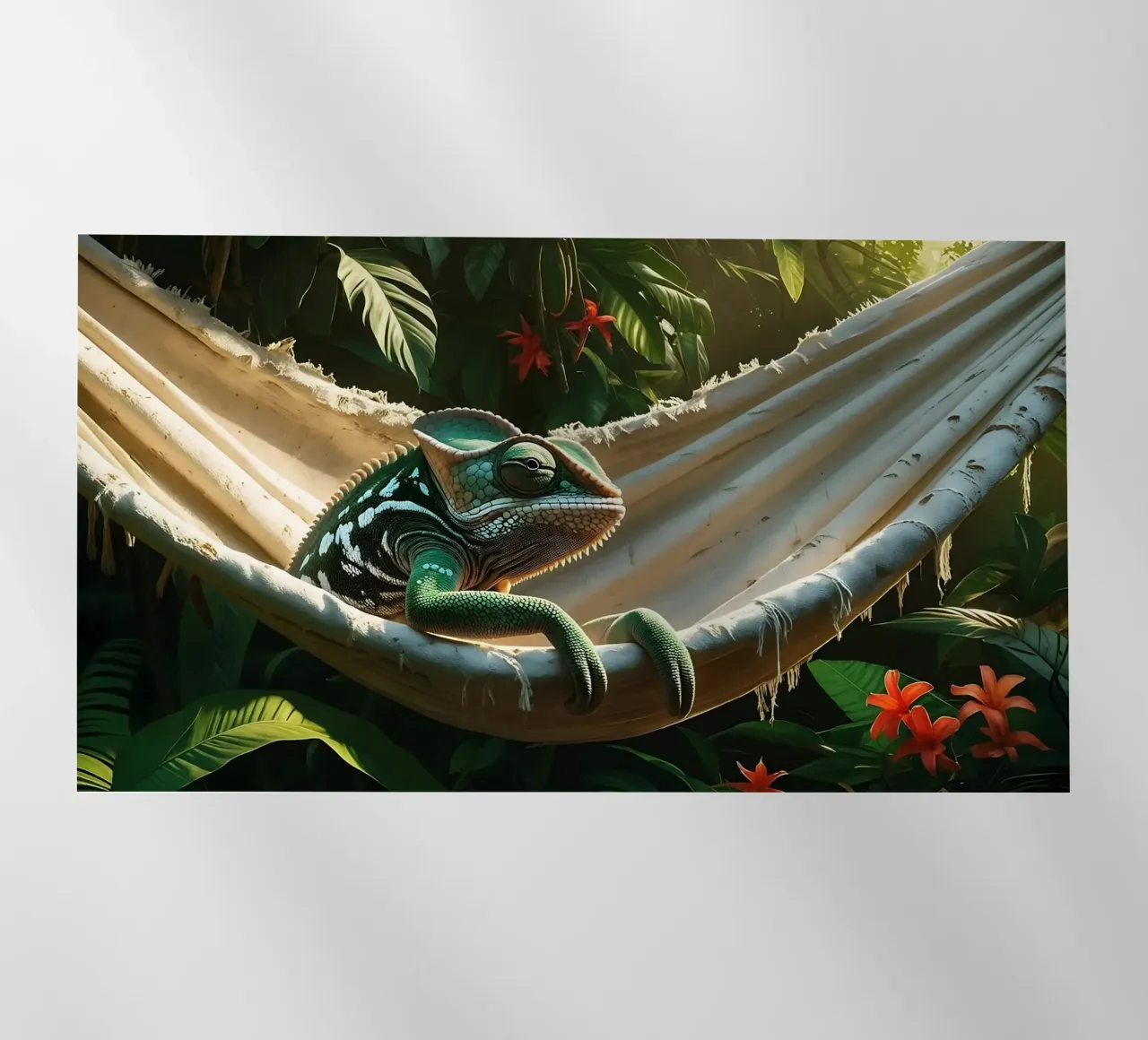 🌸🦎 Kameleon | Non disturbare - chillin' (1) pellicola backlit da Trinkets NL Design Studio