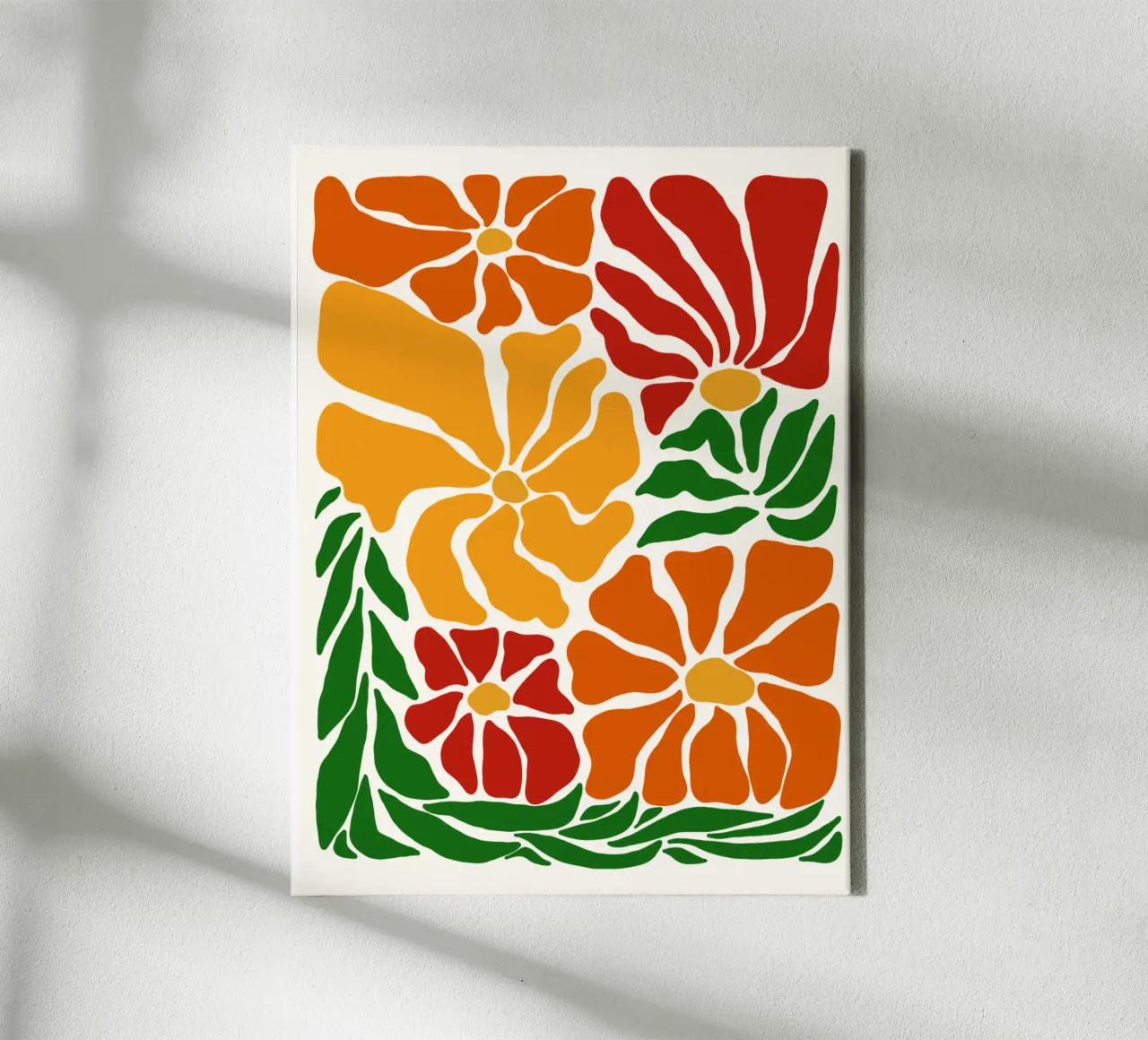 Bloom in May canvas met Baklijst van TijanaArtStudio88
