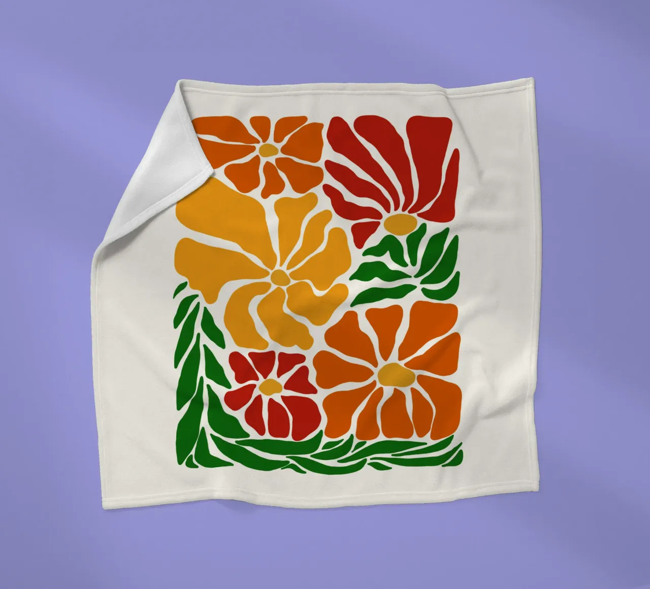 Bloom in May coperta in pile da TijanaArtStudio88