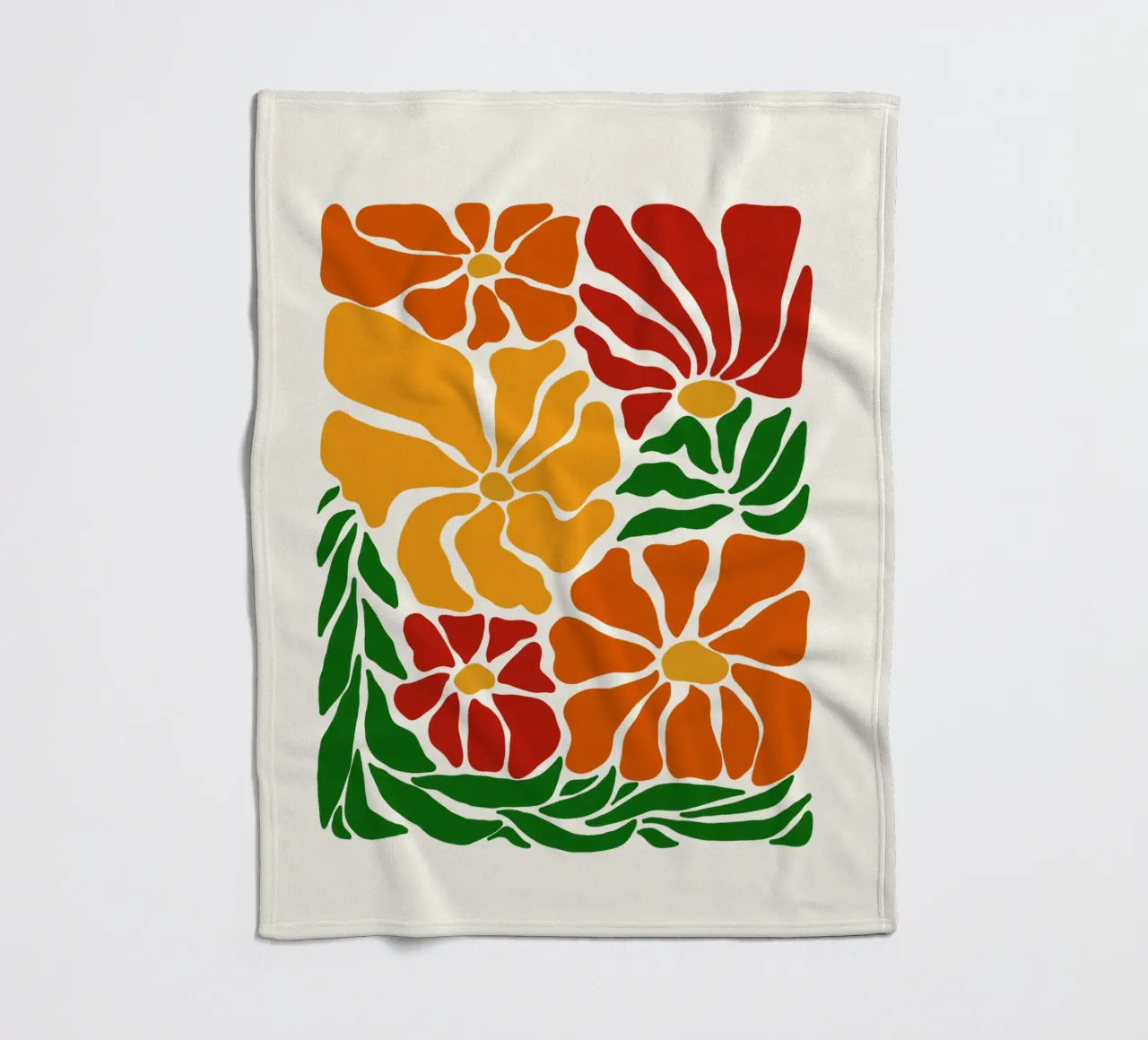 Bloom in May coperta in pile da TijanaArtStudio88