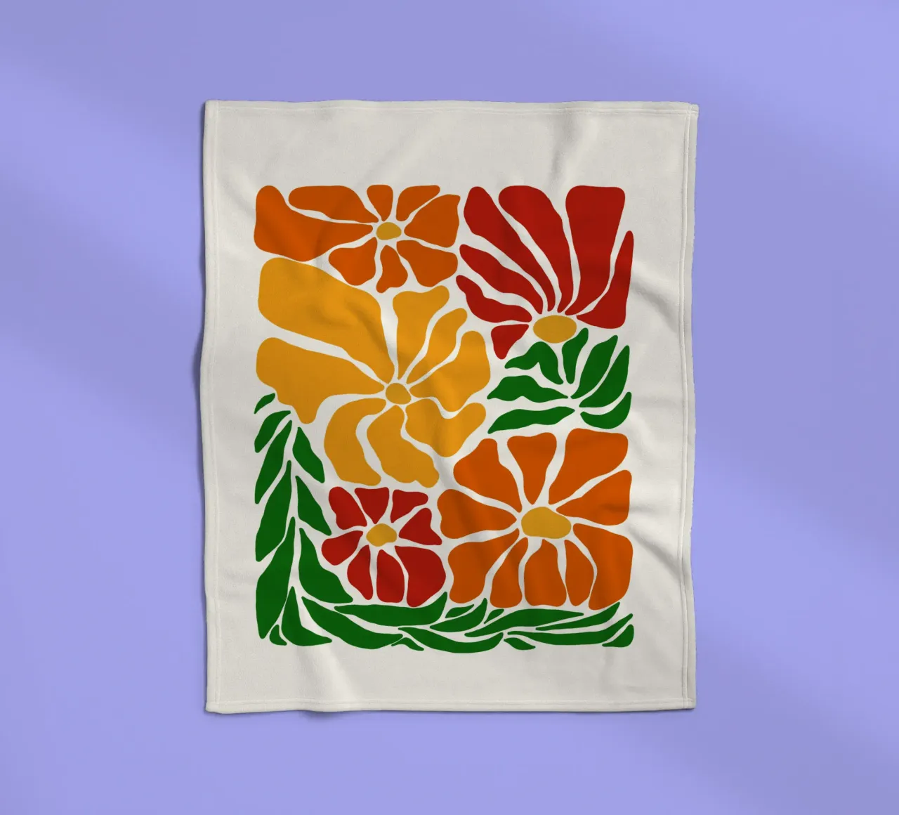 Bloom in May coperta in pile da TijanaArtStudio88