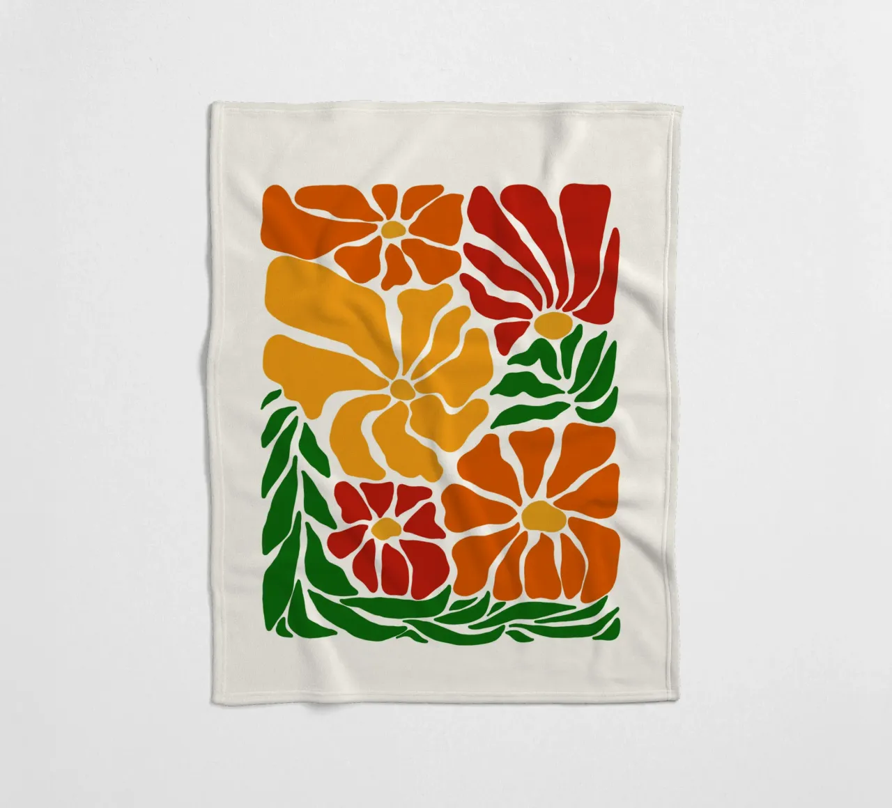 Bloom in May coperta in pile da TijanaArtStudio88