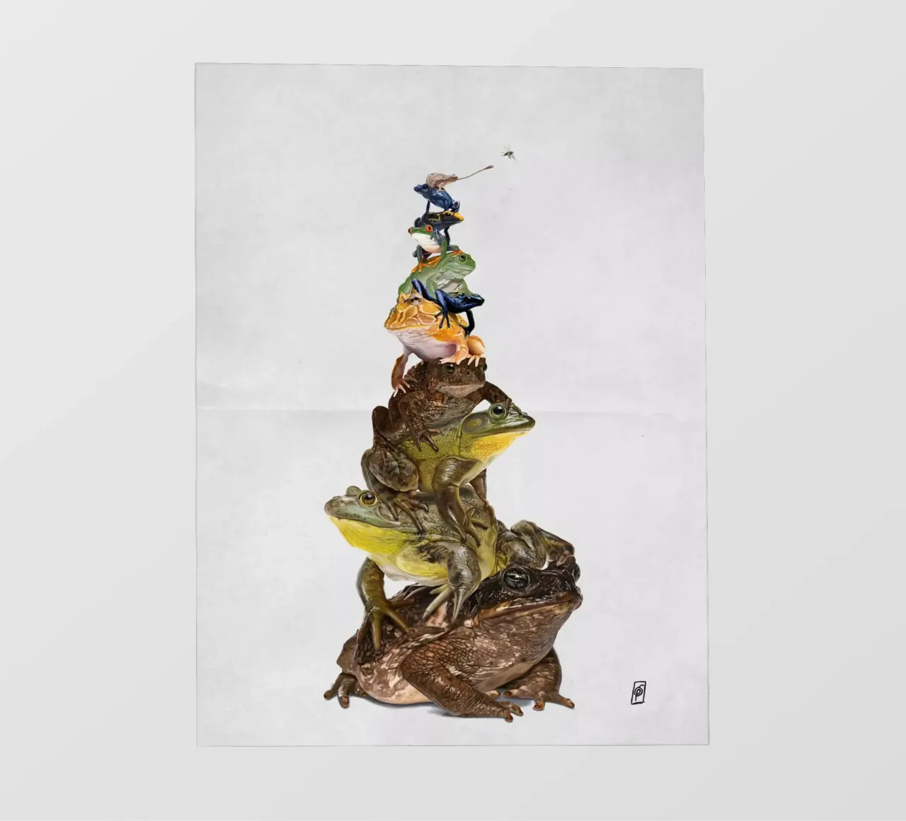 Toadstool (Wordless) telo in pvc da Rob Art | Illustration