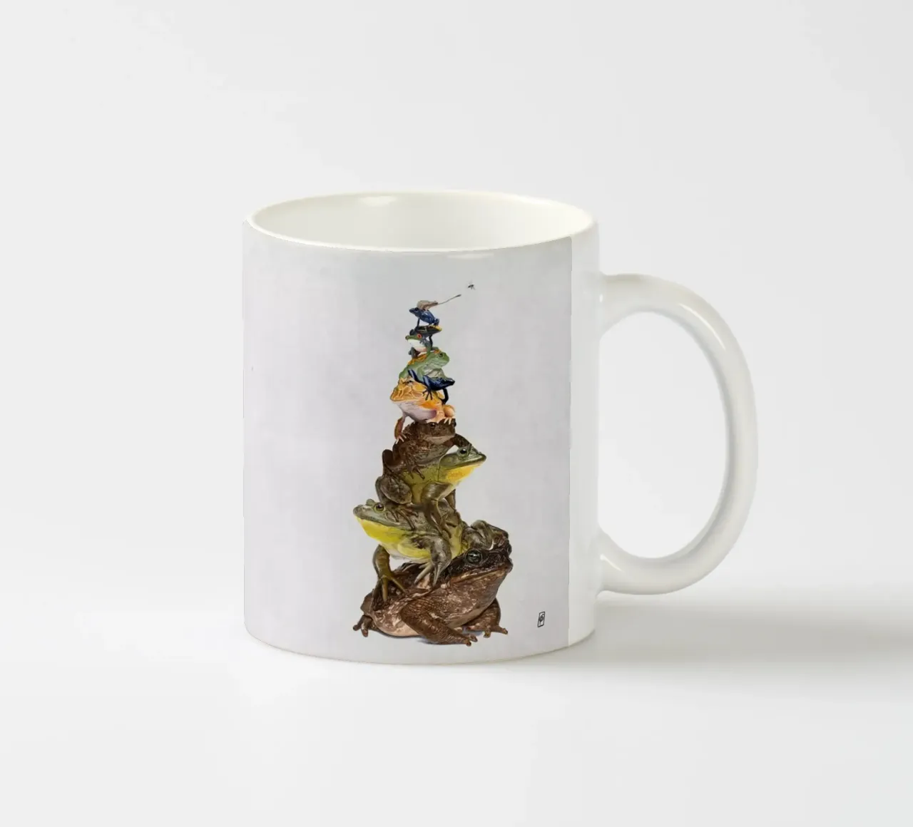 Toadstool (Wordless) tazza in ceramica da Rob Art | Illustration