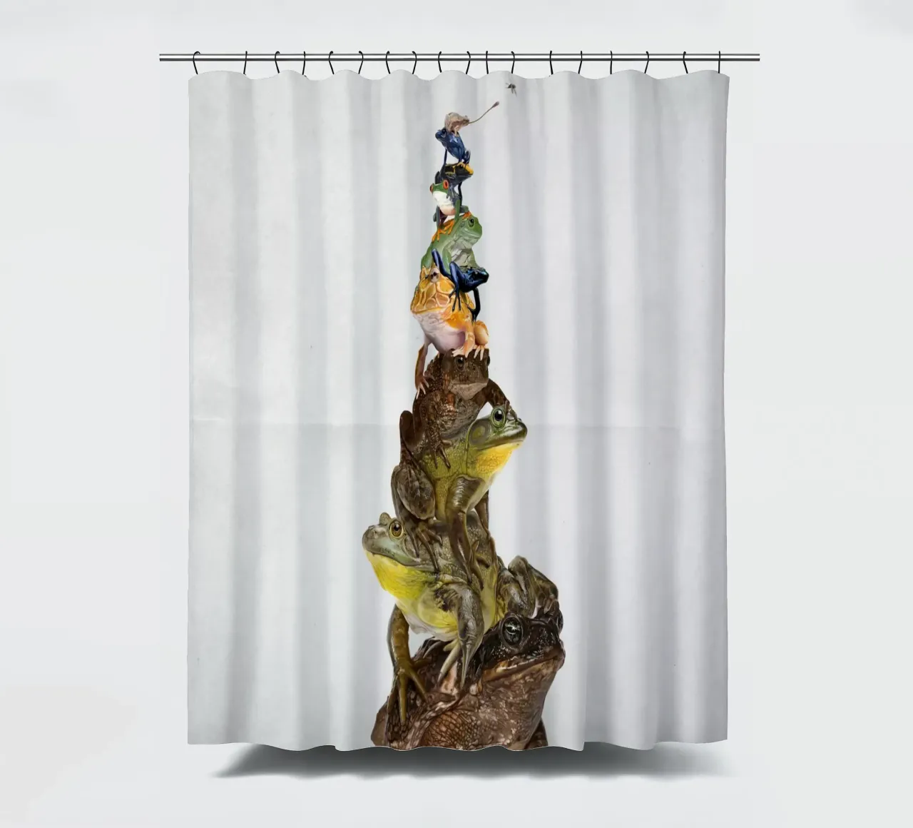 Toadstool (Wordless) tenda da doccia da Rob Art | Illustration