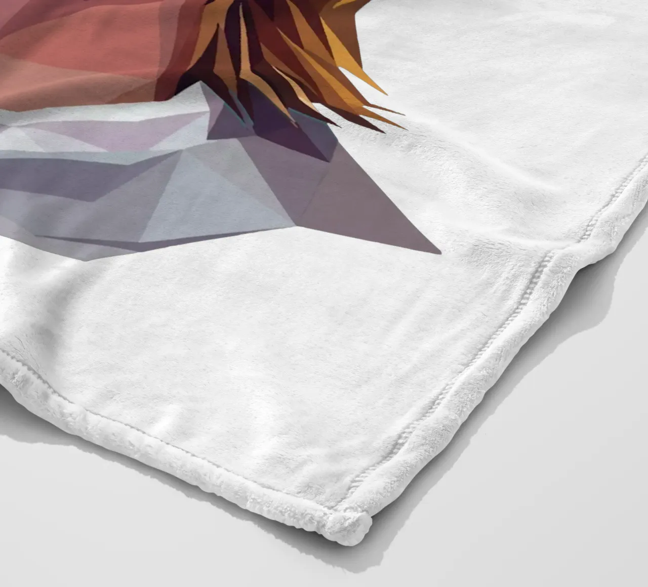 Kurt Cobain Lowpoly coperta in pile da Low Profile
