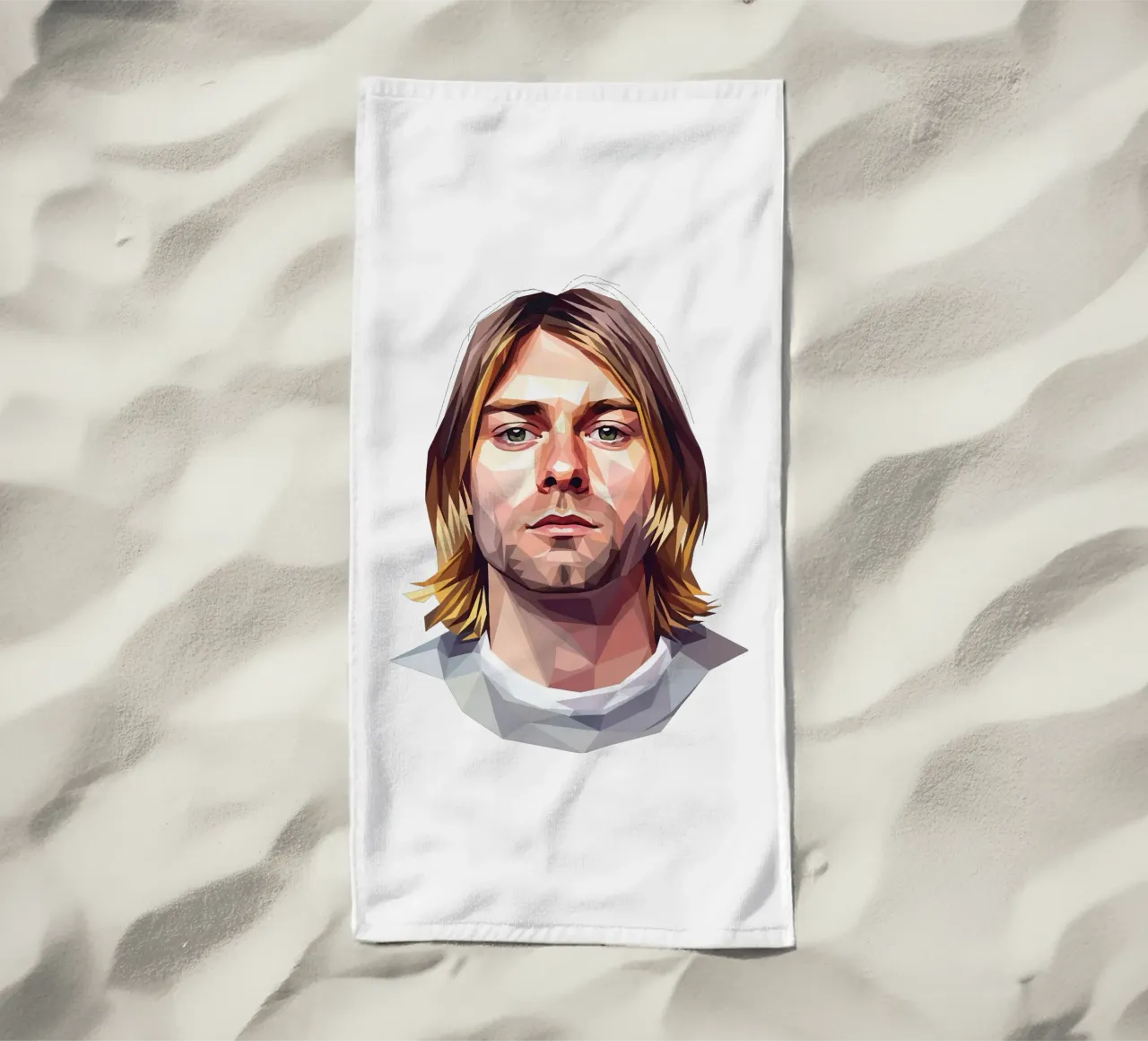 Kurt Cobain Lowpoly telo mare da Low Profile