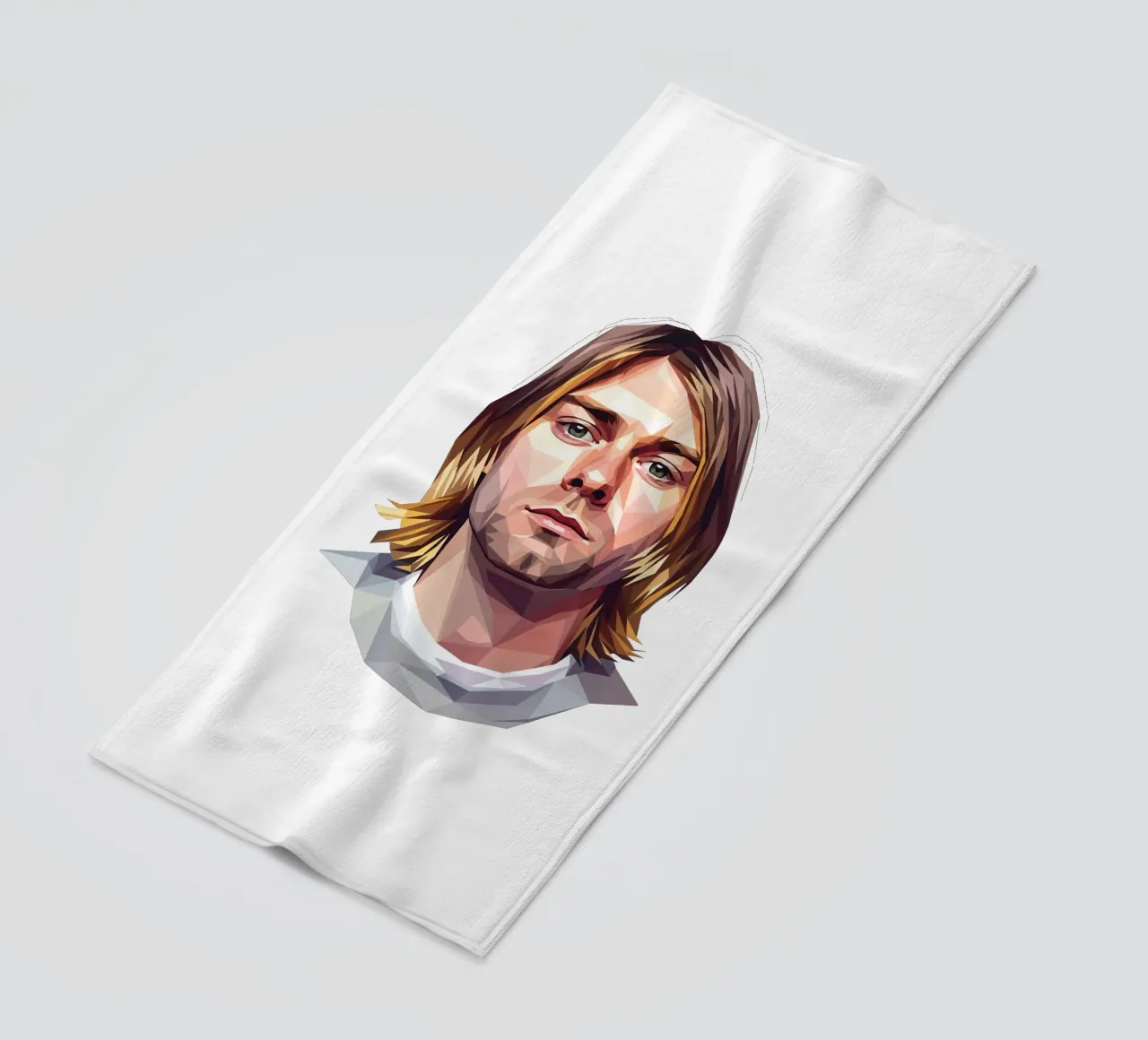 Kurt Cobain Lowpoly telo mare da Low Profile