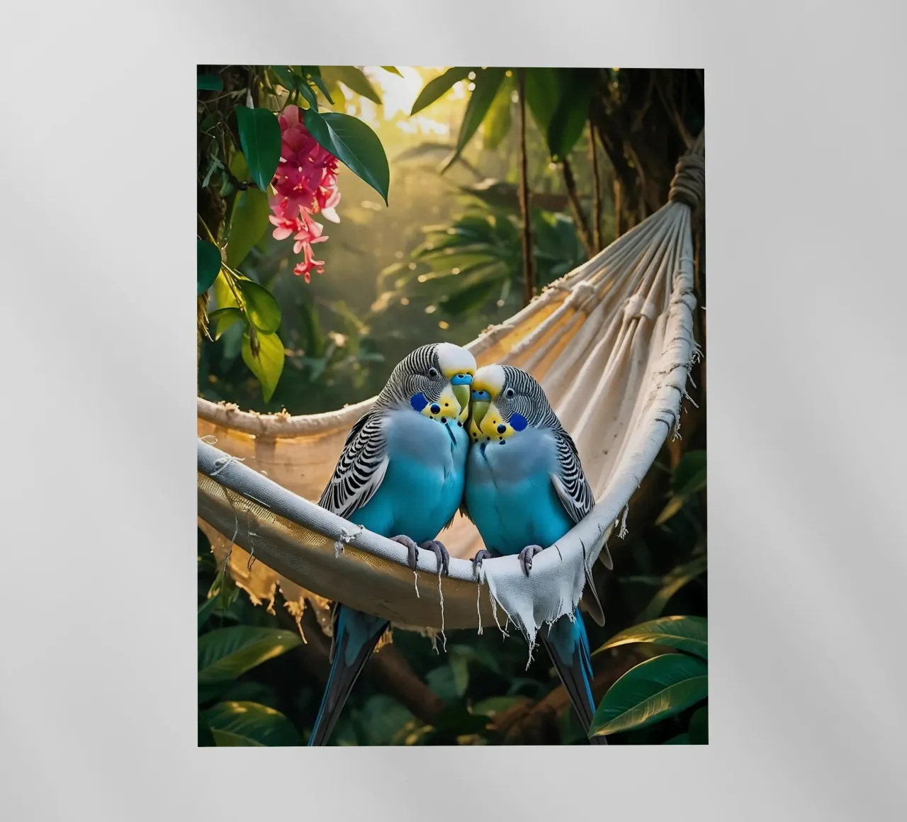 ๐ฟ๐ Pappagallini | Rilassarsi con loro due pellicola backlit da Trinkets NL Design Studio