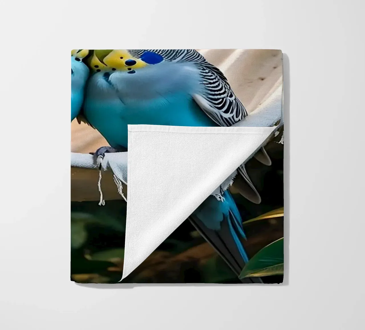 🌿💙 Pappagallini | Rilassarsi con loro due telo mare da Trinkets NL Design Studio