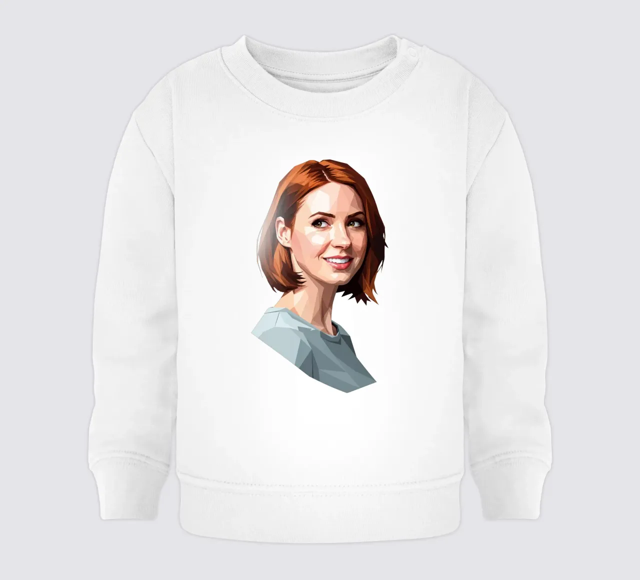 Karen Gillan Lowpoly felpa neonato da Low Profile