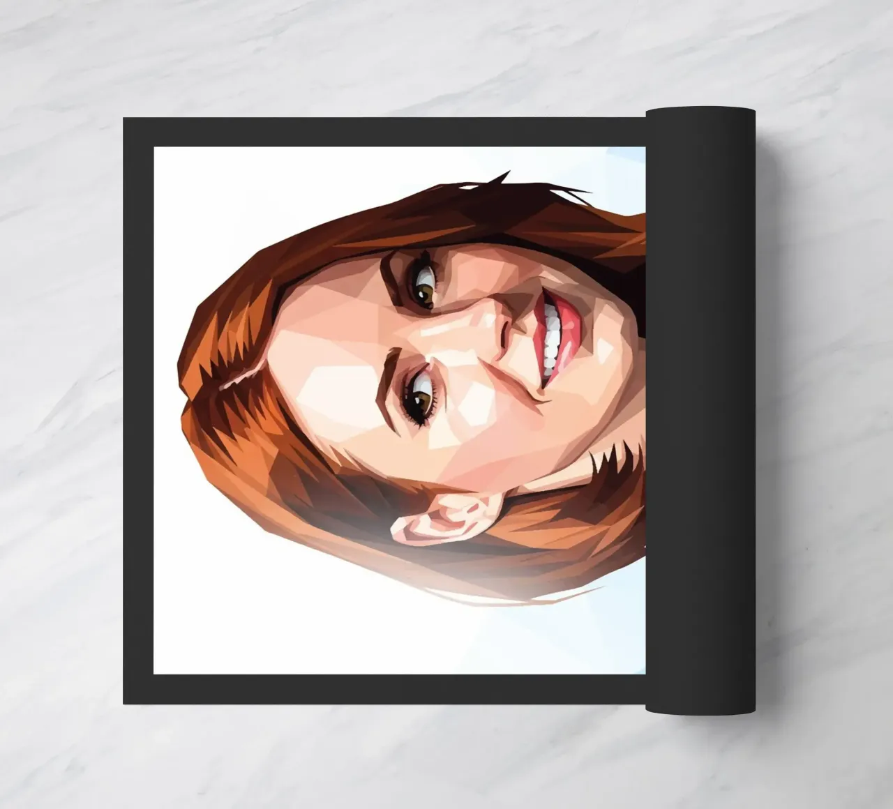 Karen Gillan Lowpoly zerbino da Low Profile