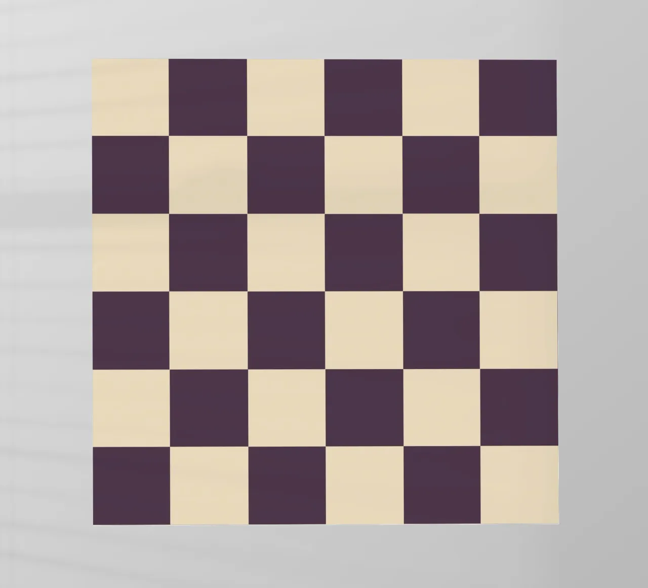 Eggplant checkerboard pattern pellicola backlit da TijanaArtStudio88