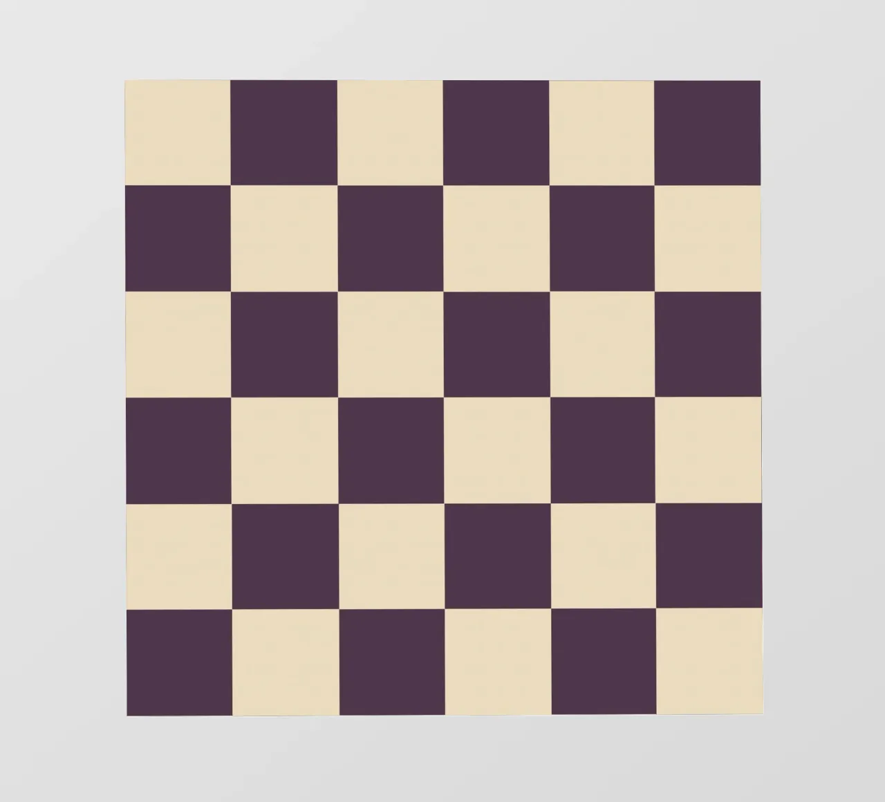 Eggplant checkerboard pattern telo in pvc da TijanaArtStudio88