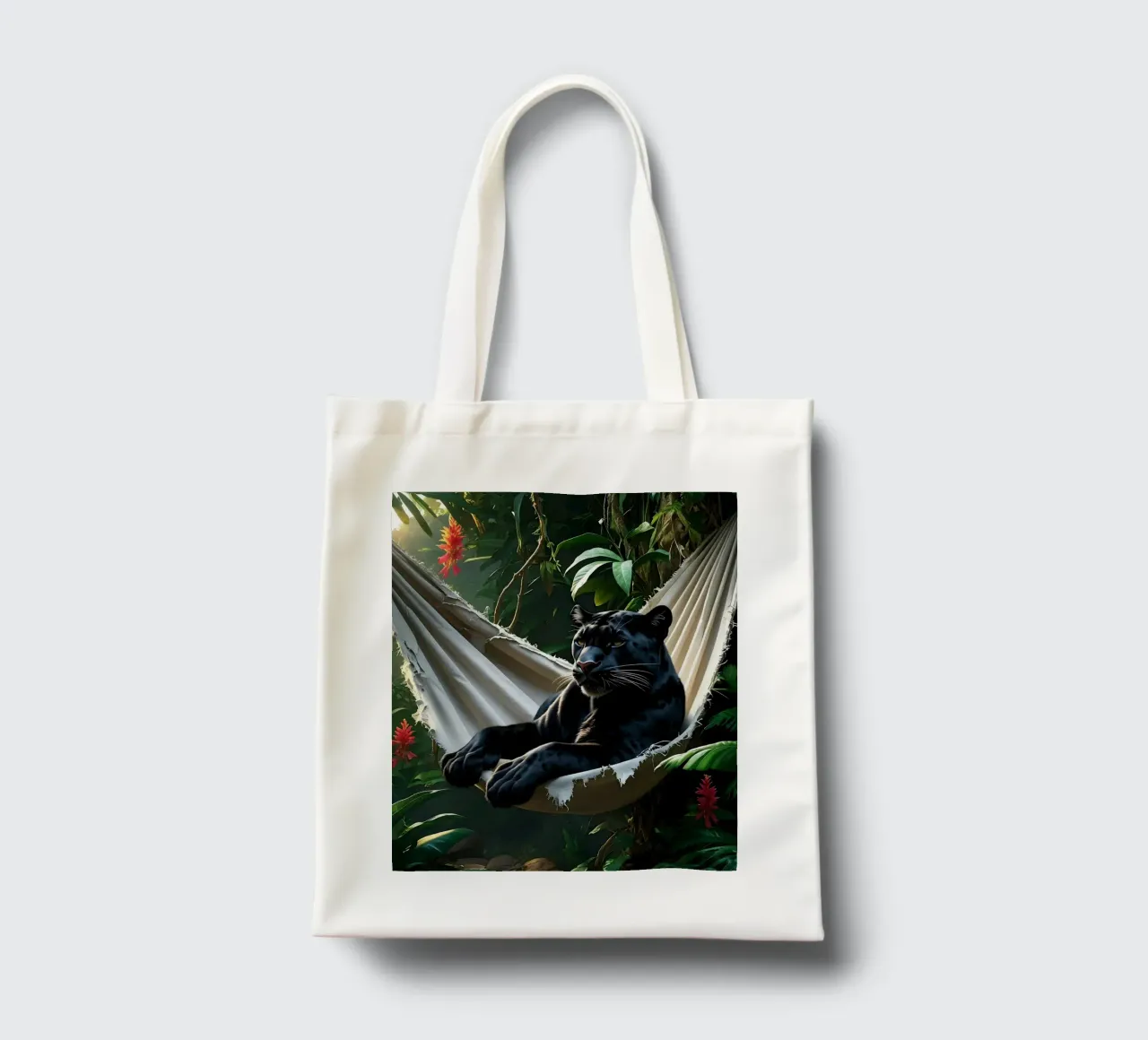 🌿😎 Panter | Chillin' in Style borsa in juta da Trinkets NL Design Studio