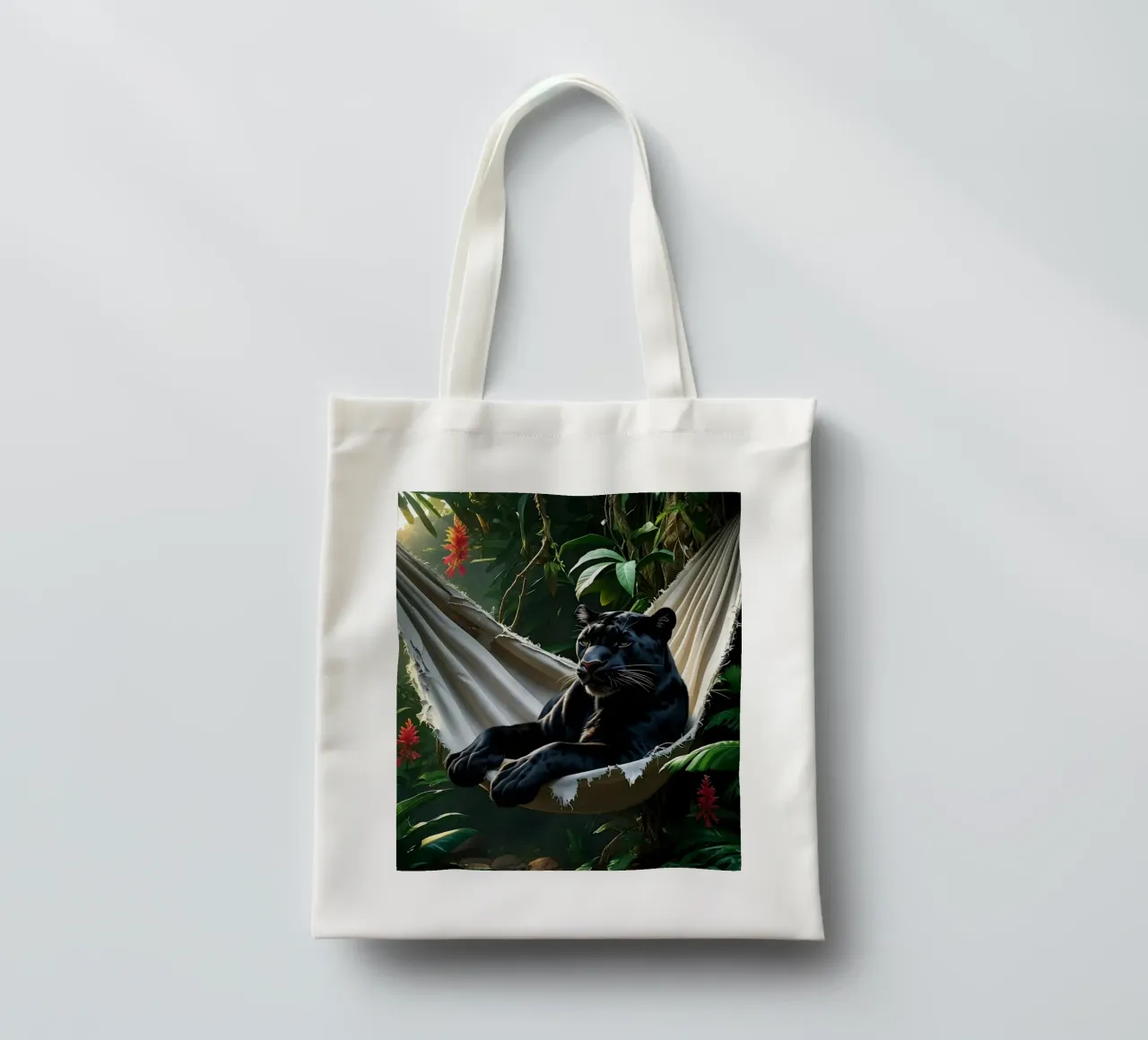 🌿😎 Panter | Chillin' in Style borsa in juta da Trinkets NL Design Studio