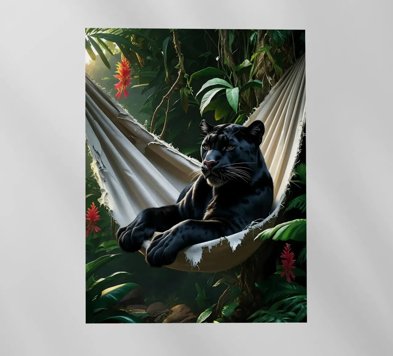 🌿😎 Panter | Chillin' in Style pellicola backlit da Trinkets NL Design Studio