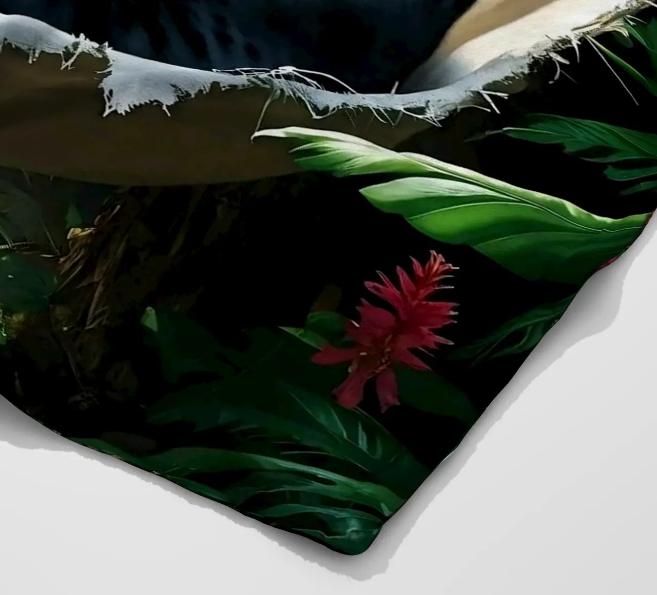🌿😎 Panter | Chillin' in Style coperta in pile da Trinkets NL Design Studio
