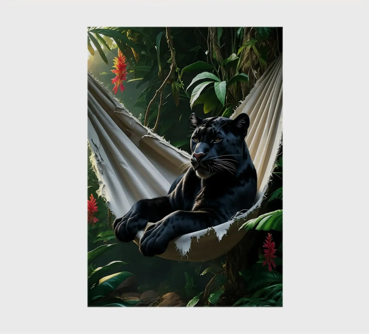 🌿😎 Panter | Chillin' in Style notebook by Trinkets NL Design Studio
