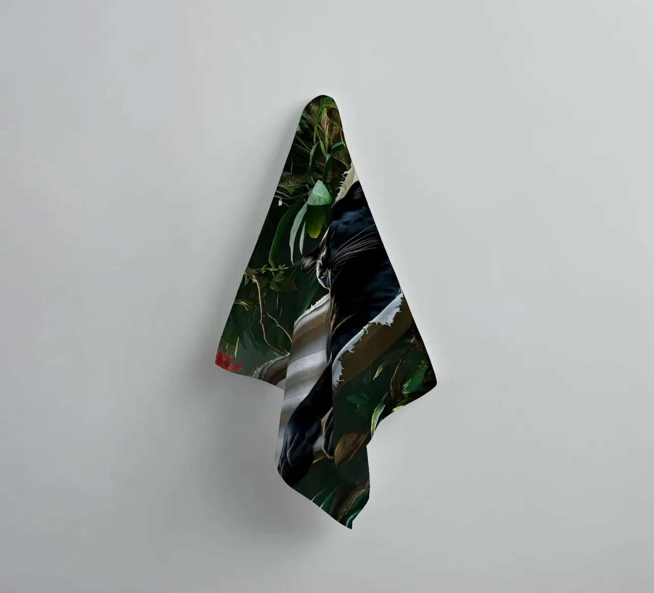 🌿😎 Panter | Chillin' in Style towel by Trinkets NL Design Studio