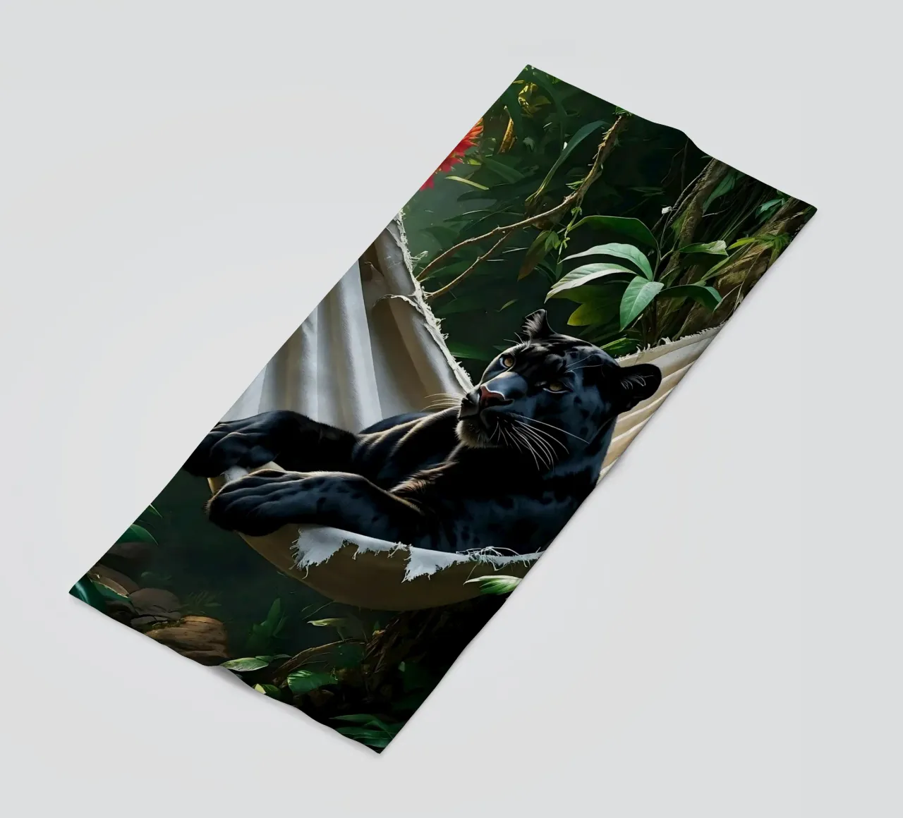 🌿😎 Panter | Chillin' in Style telo mare da Trinkets NL Design Studio