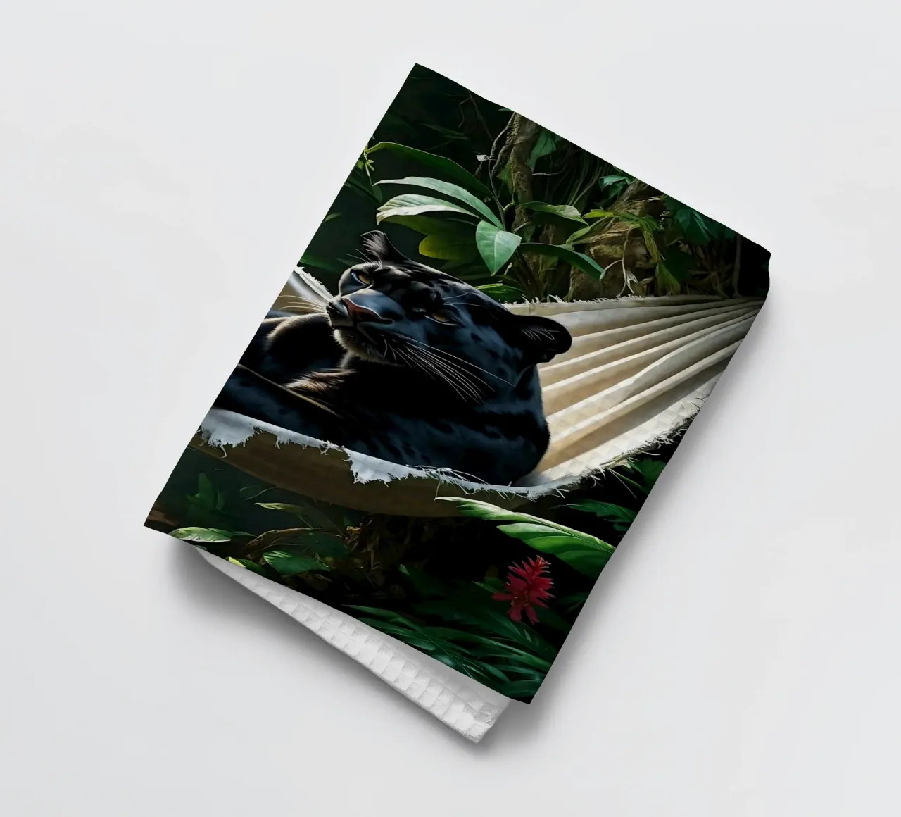 🌿😎 Panter | Chillin' in Style canovaccio da cucina da Trinkets NL Design Studio