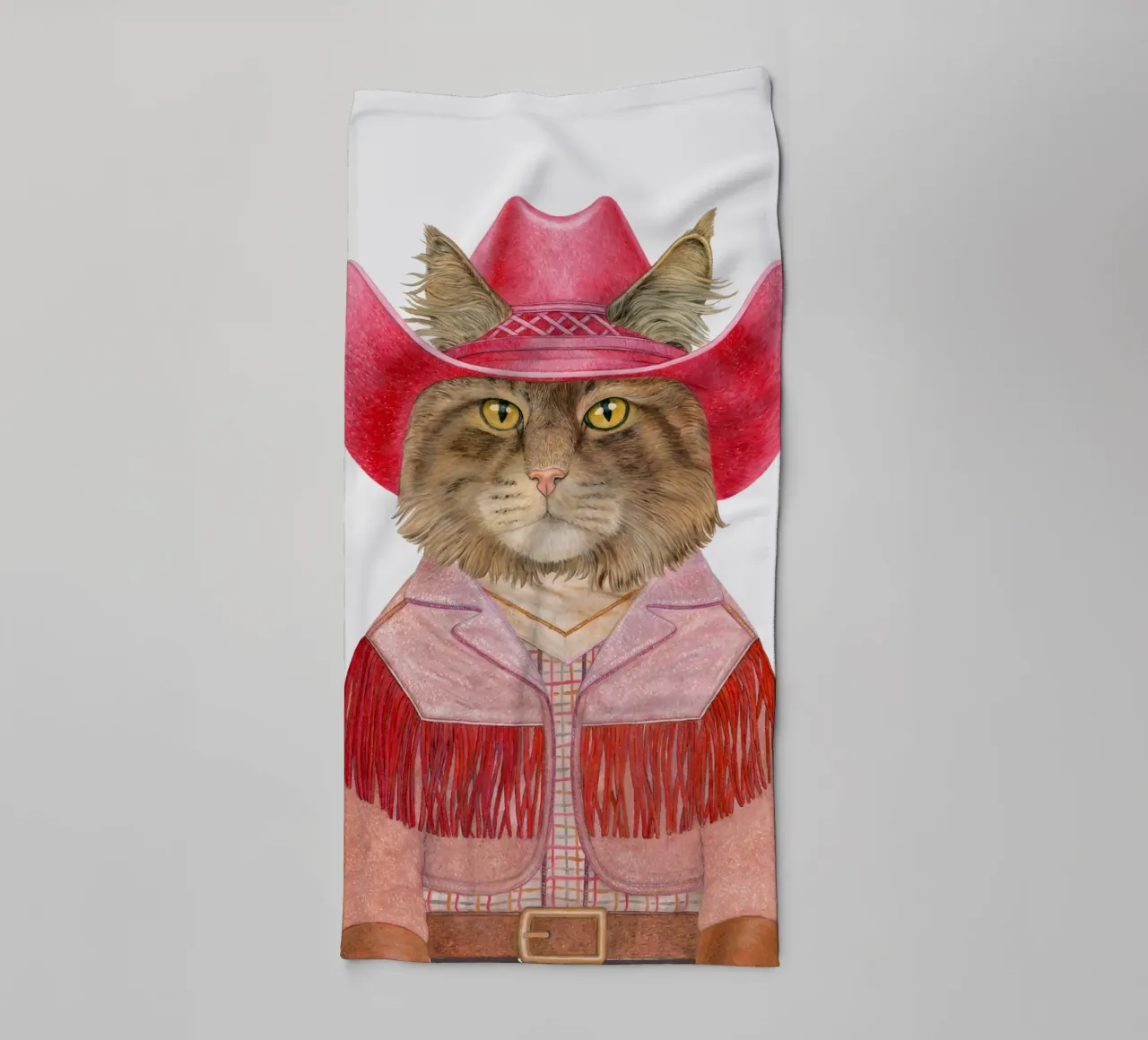 Gatto di Carnevale asciugamano da bagno da Animal Crew