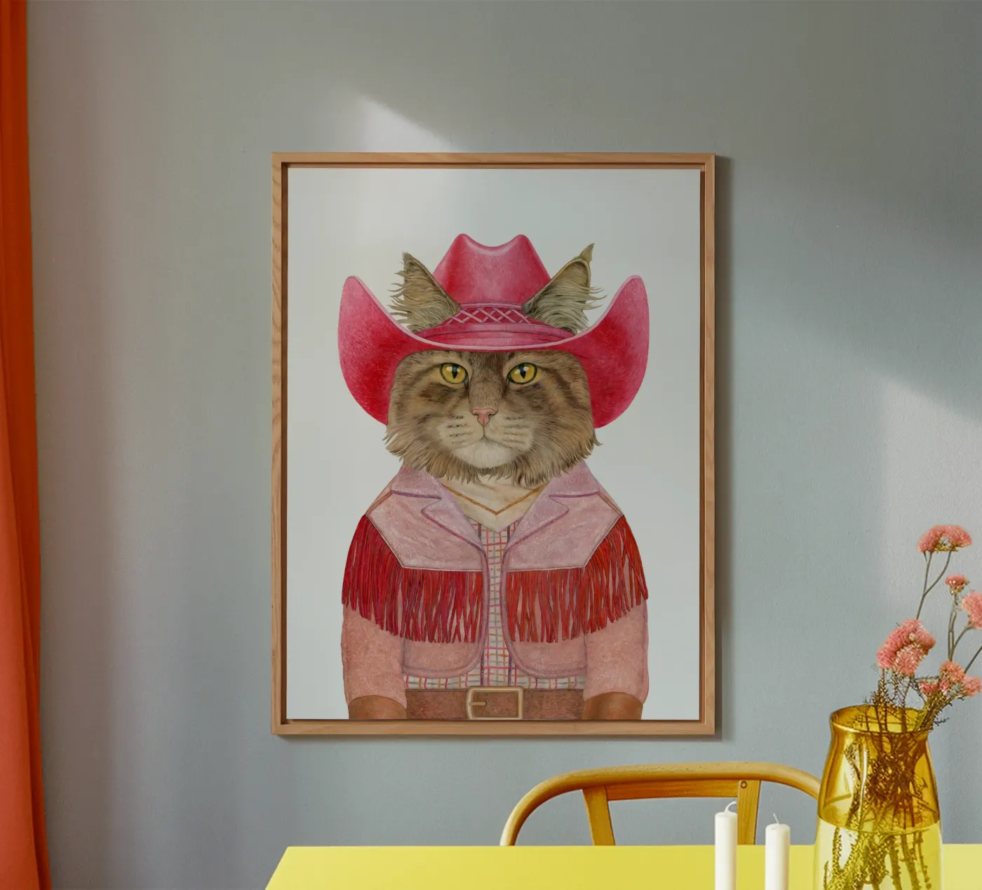 Carnival Cat forex-plaat van Animal Crew