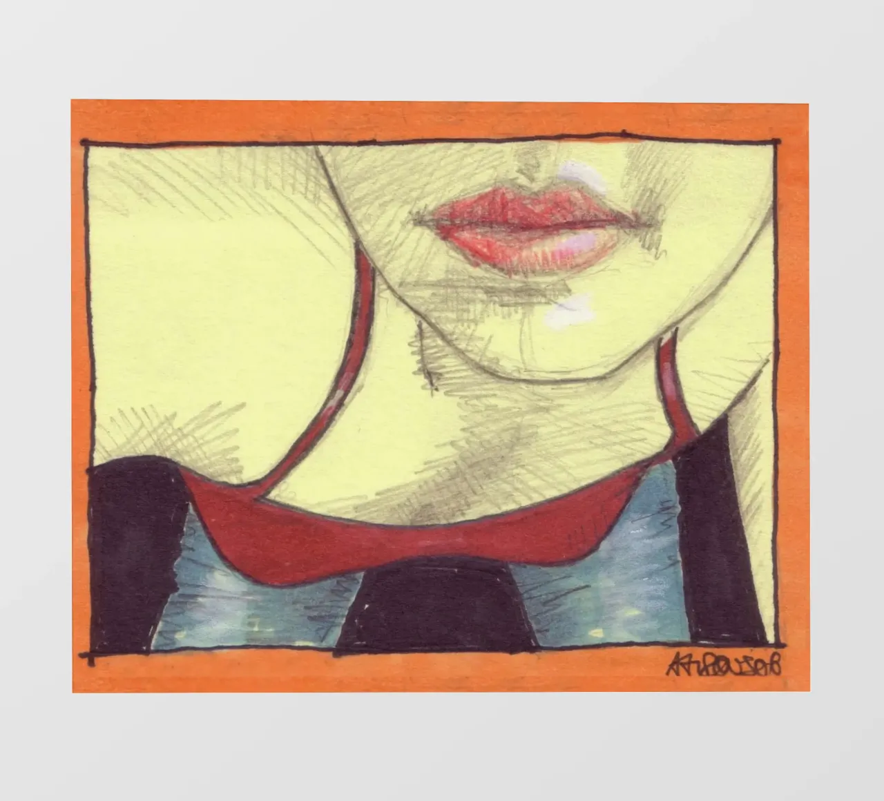 Selfie di Wenndy telo in pvc da Martin Ahrens