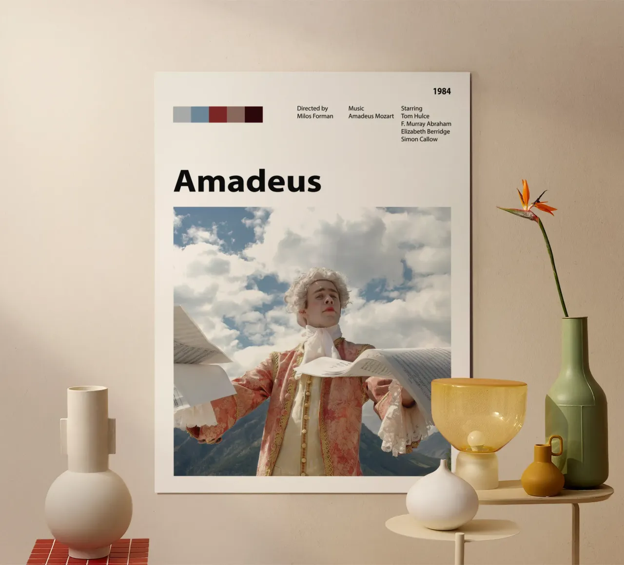 Amadeus poster da 🎞 The Movie Wall