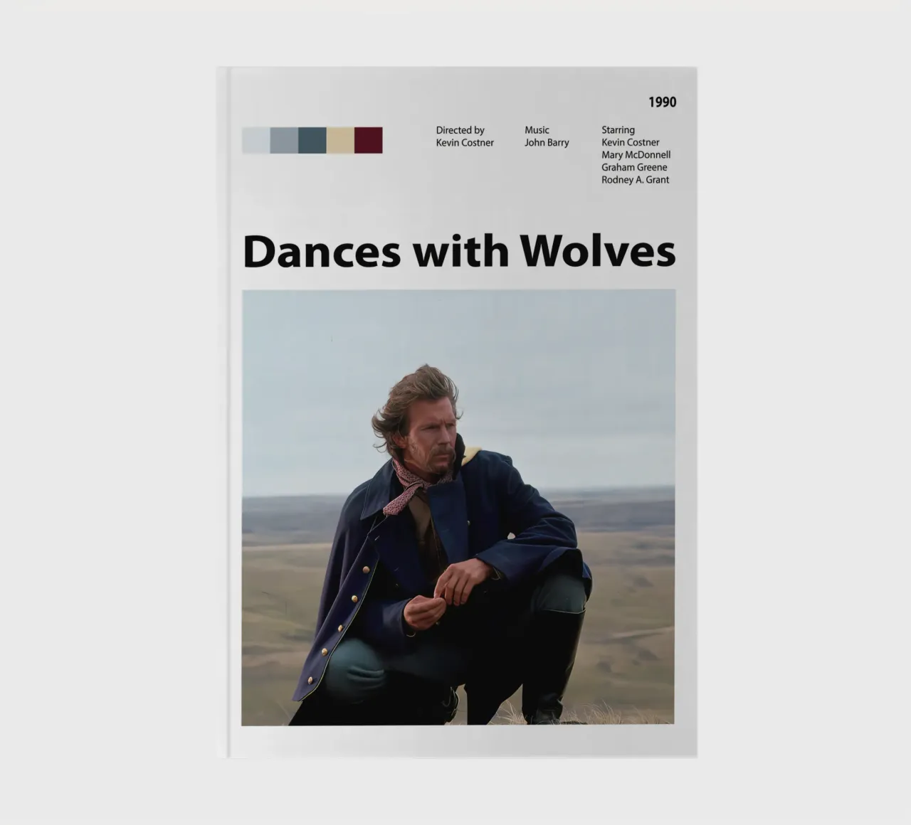 Dances with Wolves notebook by 🎞 The Movie Wall