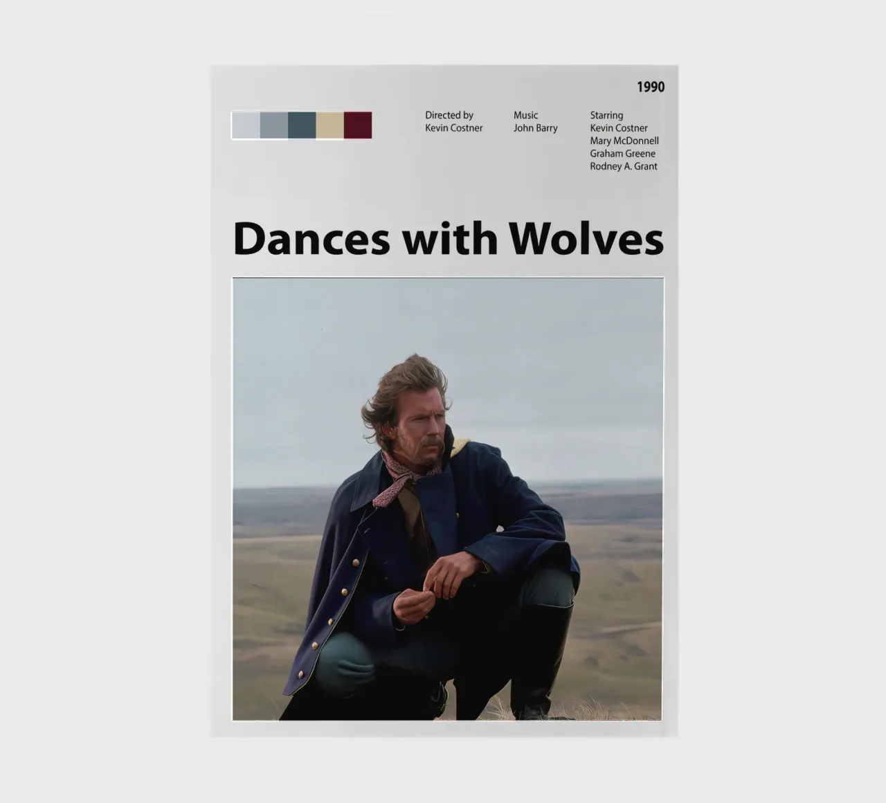 Dances with Wolves notebook by 🎞 The Movie Wall