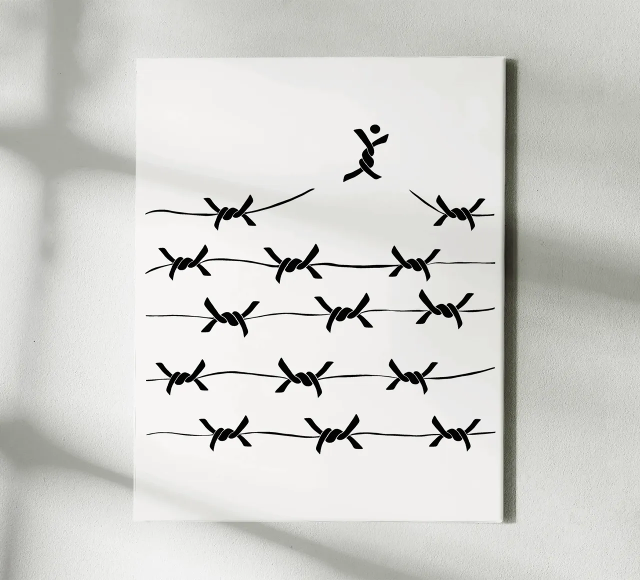 Freedom wire tela con Cornice a cassetta da TijanaArtStudio88